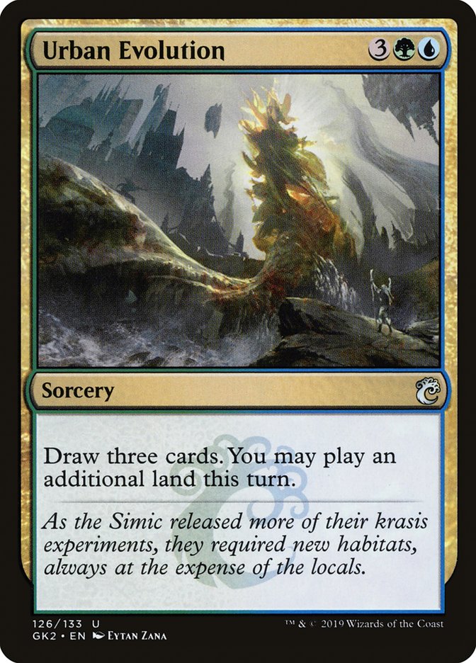 Urban Evolution [Ravnica Allegiance Guild Kit] | Fandemonia Ltd