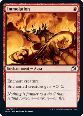 Immolation [Innistrad: Midnight Hunt] | Fandemonia Ltd