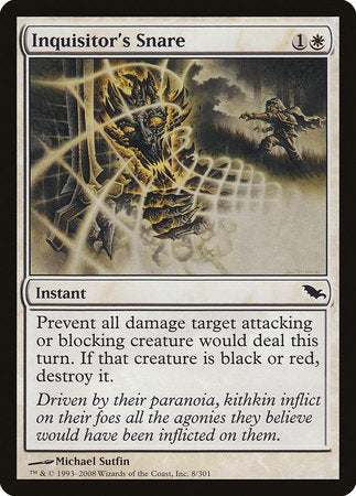 Inquisitor's Snare [Shadowmoor] | Fandemonia Ltd