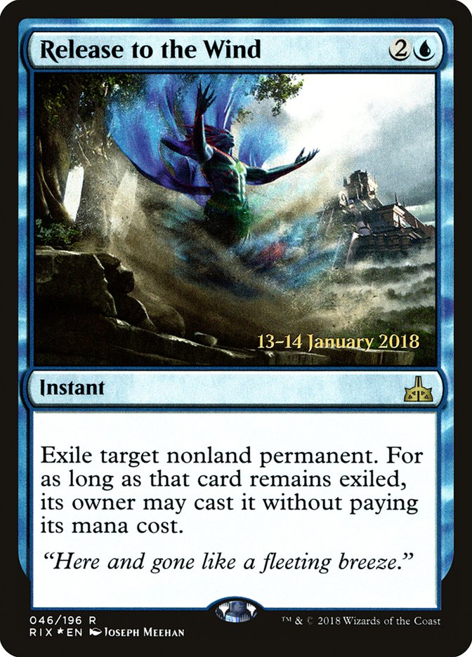 Release to the Wind [Rivals of Ixalan Prerelease Promos] | Fandemonia Ltd