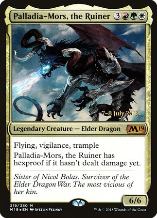 Palladia-Mors, the Ruiner [Core Set 2019 Promos] | Fandemonia Ltd