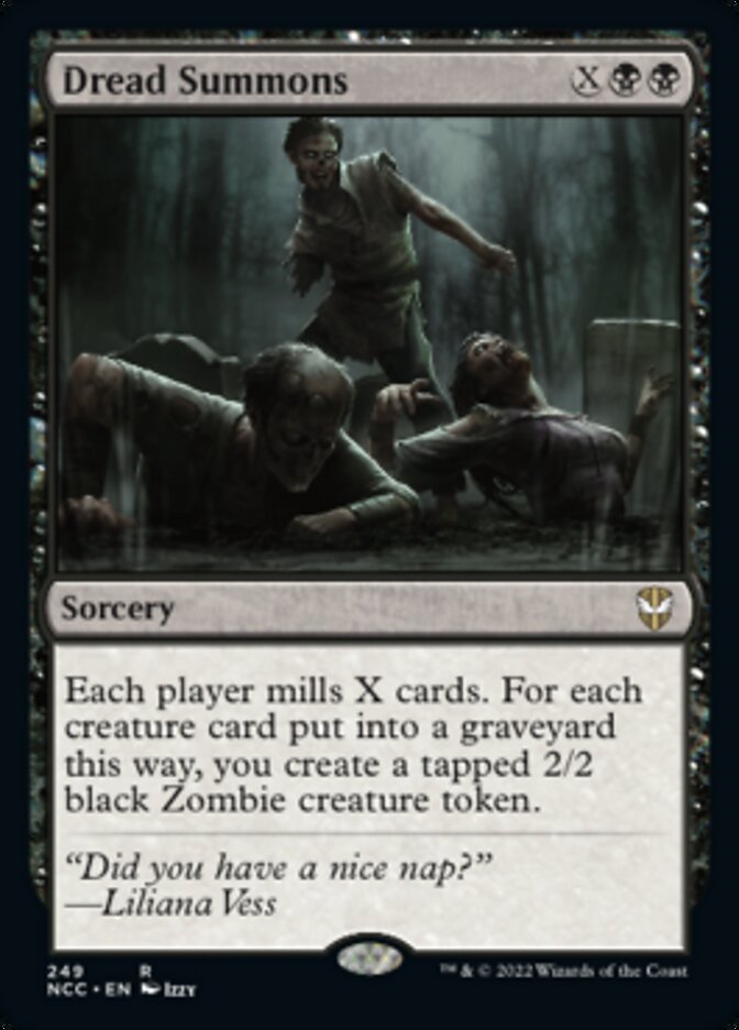 Dread Summons [Streets of New Capenna Commander] | Fandemonia Ltd