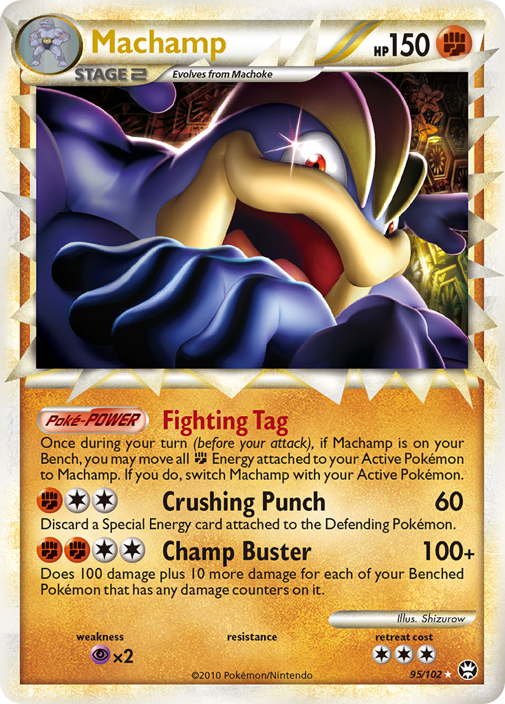 Machamp (95/102) [HeartGold & SoulSilver: Triumphant] | Fandemonia Ltd