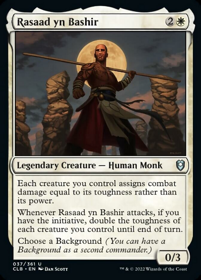 Rasaad yn Bashir [Commander Legends: Battle for Baldur's Gate] | Fandemonia Ltd