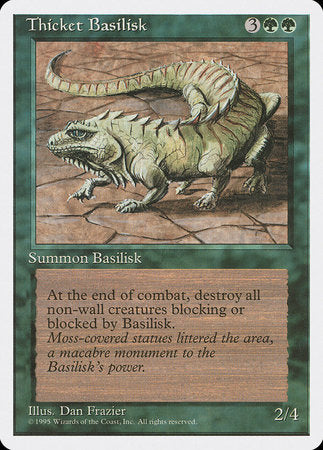 Thicket Basilisk [Fourth Edition] | Fandemonia Ltd