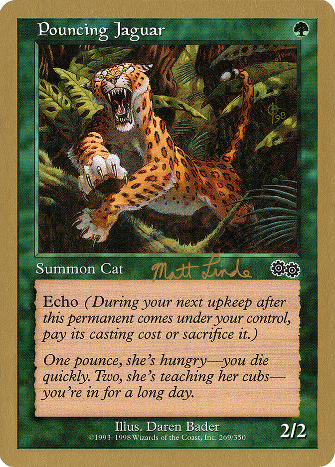 Pouncing Jaguar (Matt Linde) [World Championship Decks 1999] | Fandemonia Ltd