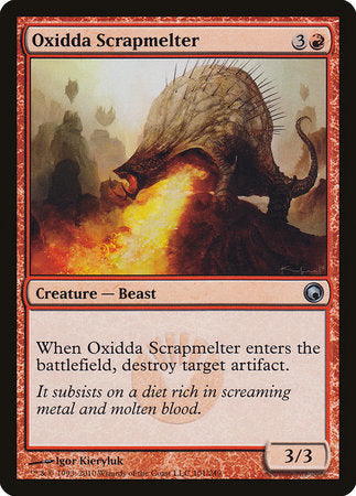 Oxidda Scrapmelter [Scars of Mirrodin] | Fandemonia Ltd