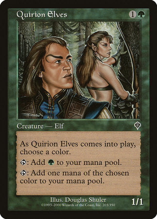Quirion Elves [Invasion] | Fandemonia Ltd
