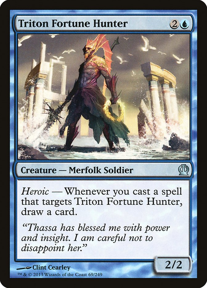 Triton Fortune Hunter [Theros] | Fandemonia Ltd