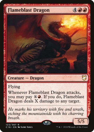 Flameblast Dragon [Commander 2018] | Fandemonia Ltd