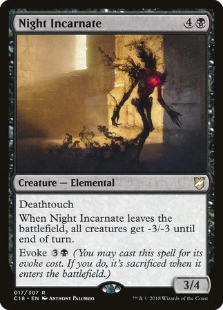 Night Incarnate [Commander 2018] | Fandemonia Ltd