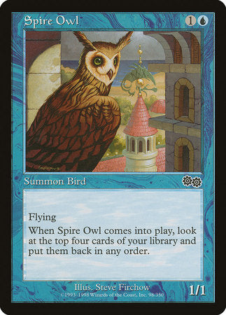 Spire Owl [Urza's Saga] | Fandemonia Ltd