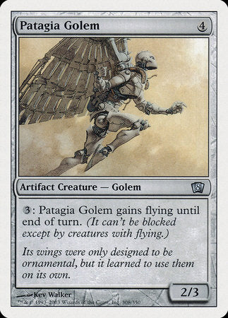 Patagia Golem [Eighth Edition] | Fandemonia Ltd