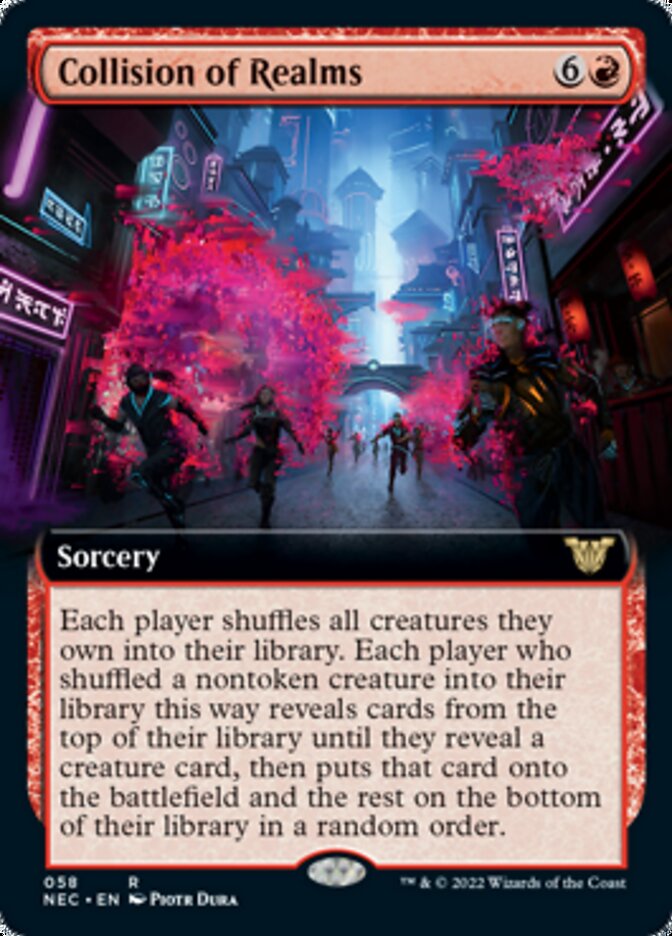 Collision of Realms (Extended) [Kamigawa: Neon Dynasty Commander] | Fandemonia Ltd