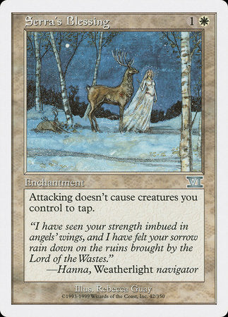 Serra's Blessing [Classic Sixth Edition] | Fandemonia Ltd