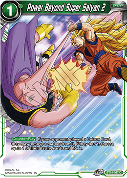Power Beyond Super Saiyan 2 (BT14-087) [Cross Spirits] | Fandemonia Ltd