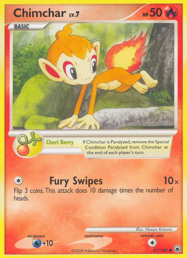 Chimchar (57/100) [Diamond & Pearl: Majestic Dawn] | Fandemonia Ltd