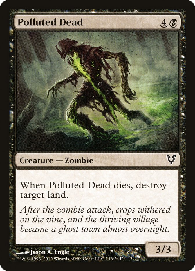 Polluted Dead [Avacyn Restored] | Fandemonia Ltd