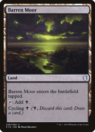 Barren Moor [Commander 2019] | Fandemonia Ltd