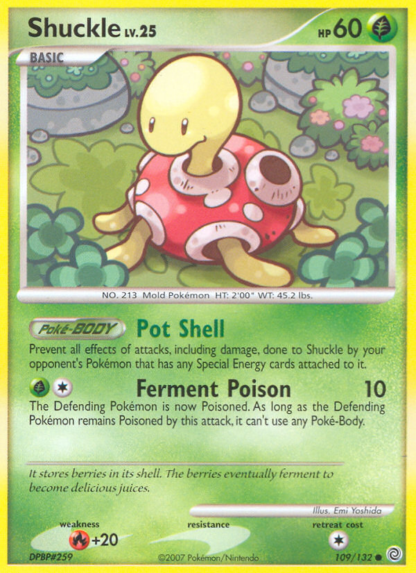 Shuckle (109/132) [Diamond & Pearl: Secret Wonders] | Fandemonia Ltd