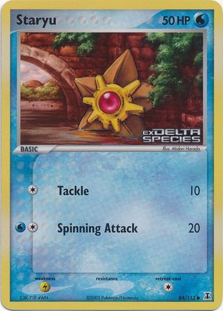 Staryu (84/113) (Stamped) [EX: Delta Species] | Fandemonia Ltd