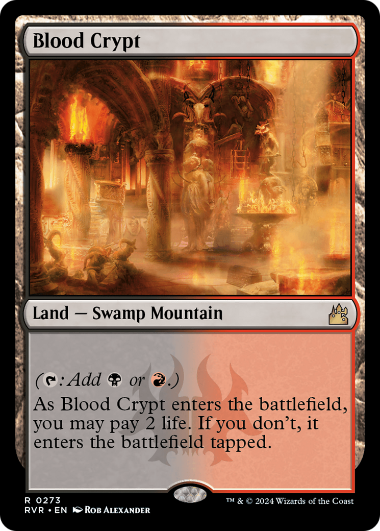 Blood Crypt [Ravnica Remastered] | Fandemonia Ltd