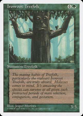 Ironroot Treefolk [Fourth Edition] | Fandemonia Ltd