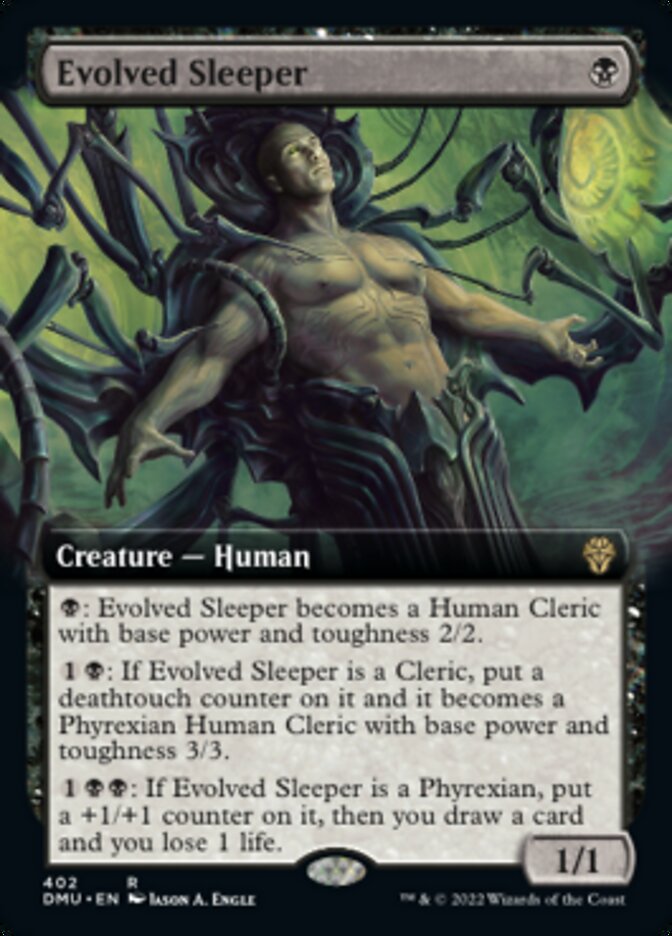 Evolved Sleeper (Extended Art) [Dominaria United] | Fandemonia Ltd