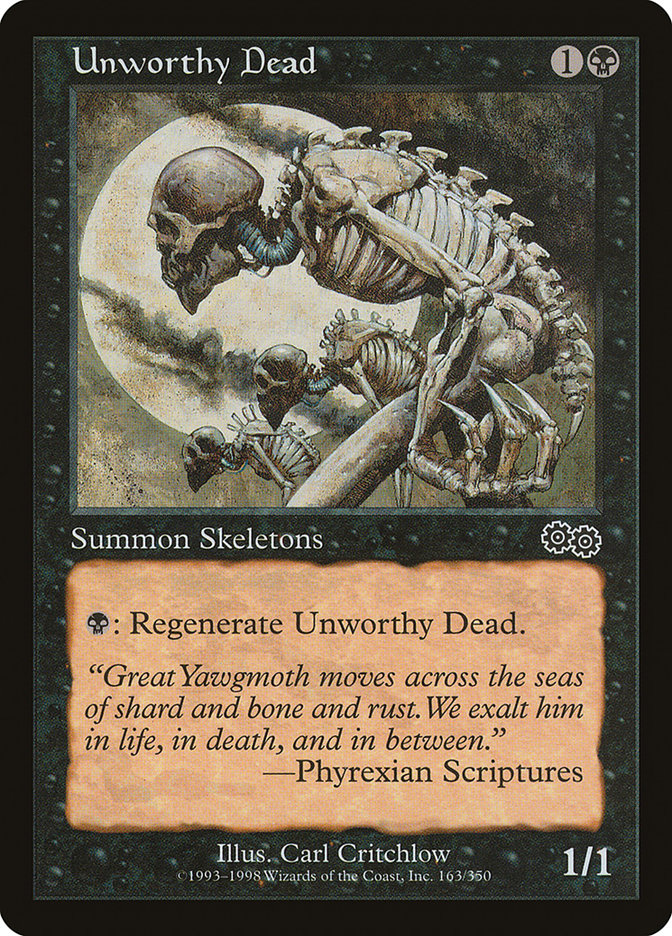 Unworthy Dead [Urza's Saga] | Fandemonia Ltd