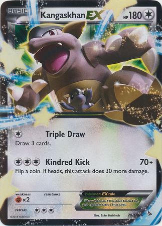 Kangaskhan EX (78/106) (Jumbo Card) [XY: Flashfire] | Fandemonia Ltd