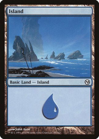 Island (99) [Duels of the Planeswalkers] | Fandemonia Ltd