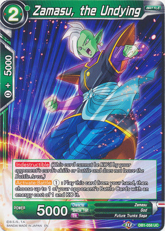 Zamasu, the Undying (DB1-058) [Dragon Brawl] | Fandemonia Ltd