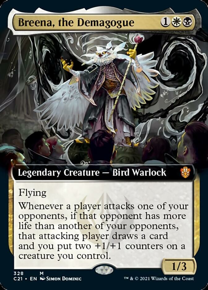 Breena, the Demagogue (Extended) [Commander 2021] | Fandemonia Ltd