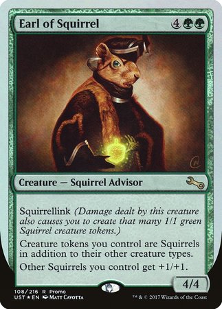 Earl of Squirrel [Unstable Promos] | Fandemonia Ltd