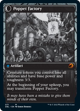 Poppet Stitcher // Poppet Factory [Innistrad: Double Feature] | Fandemonia Ltd