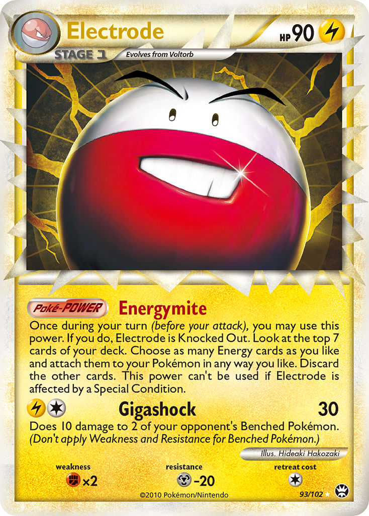 Electrode (93/102) [HeartGold & SoulSilver: Triumphant] | Fandemonia Ltd