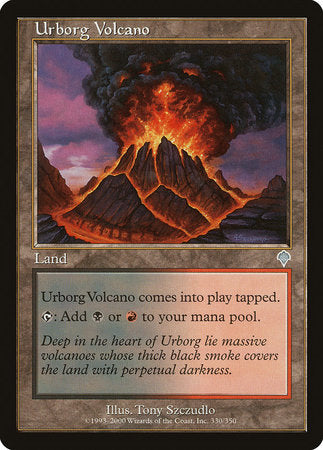 Urborg Volcano [Invasion] | Fandemonia Ltd