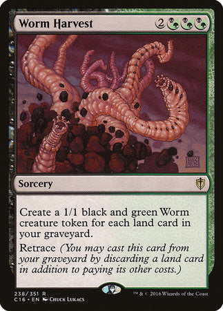 Worm Harvest [Commander 2016] | Fandemonia Ltd