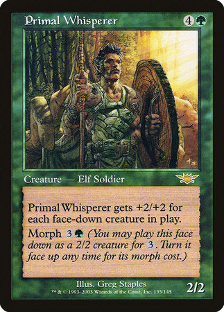 Primal Whisperer [Legions] | Fandemonia Ltd