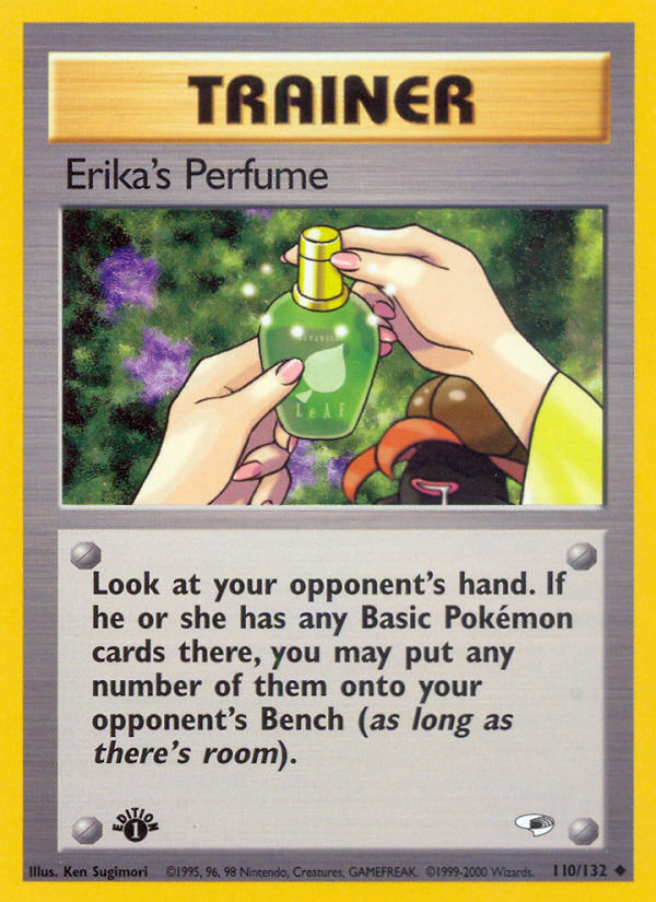 Erika's Perfume (110/132) [Gym Heroes 1st Edition] | Fandemonia Ltd