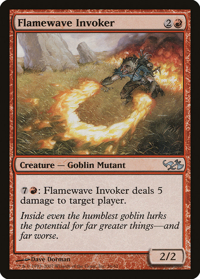 Flamewave Invoker [Duel Decks: Elves vs. Goblins] | Fandemonia Ltd