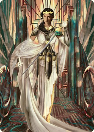 Elspeth Resplendent 2 Art Card [Streets of New Capenna Art Series] | Fandemonia Ltd