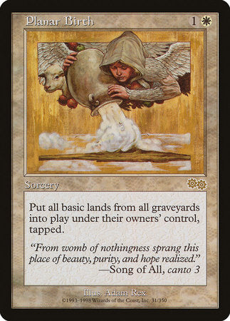 Planar Birth [Urza's Saga] | Fandemonia Ltd