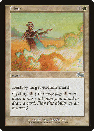 Clear [Urza's Saga] | Fandemonia Ltd
