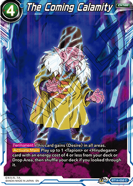 The Coming Calamity (BT14-058) [Cross Spirits] | Fandemonia Ltd
