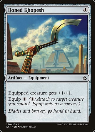 Honed Khopesh [Amonkhet] | Fandemonia Ltd