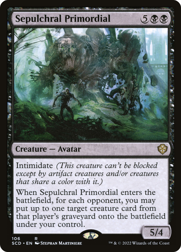 Sepulchral Primordial [Starter Commander Decks] | Fandemonia Ltd