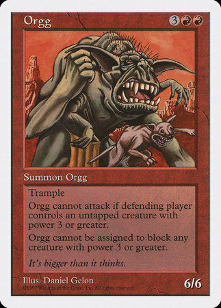 Orgg [Fifth Edition] | Fandemonia Ltd