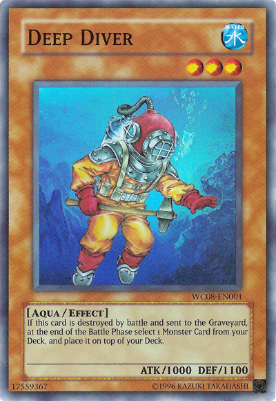 Deep Diver [WC08-EN001] Super Rare | Fandemonia Ltd