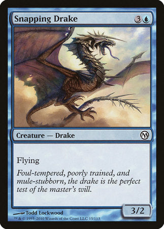 Snapping Drake [Duels of the Planeswalkers] | Fandemonia Ltd